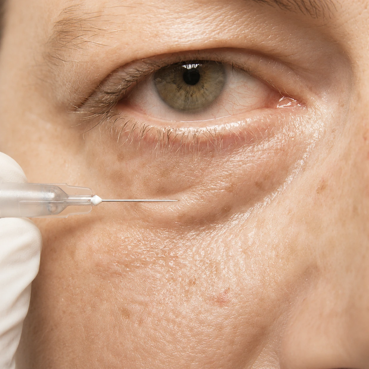 Under eye rejuvenation for Korean anti-ageing and skin tightening for men at MeOne Aesthetic Clinic in Dubai