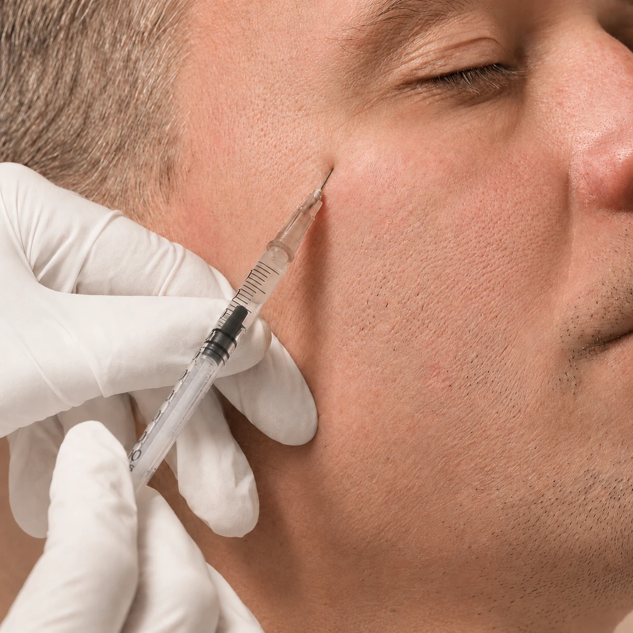 Dermal fillers for Korean anti-ageing and skin tightening for men at MeOne Aesthetic Clinic in Dubai