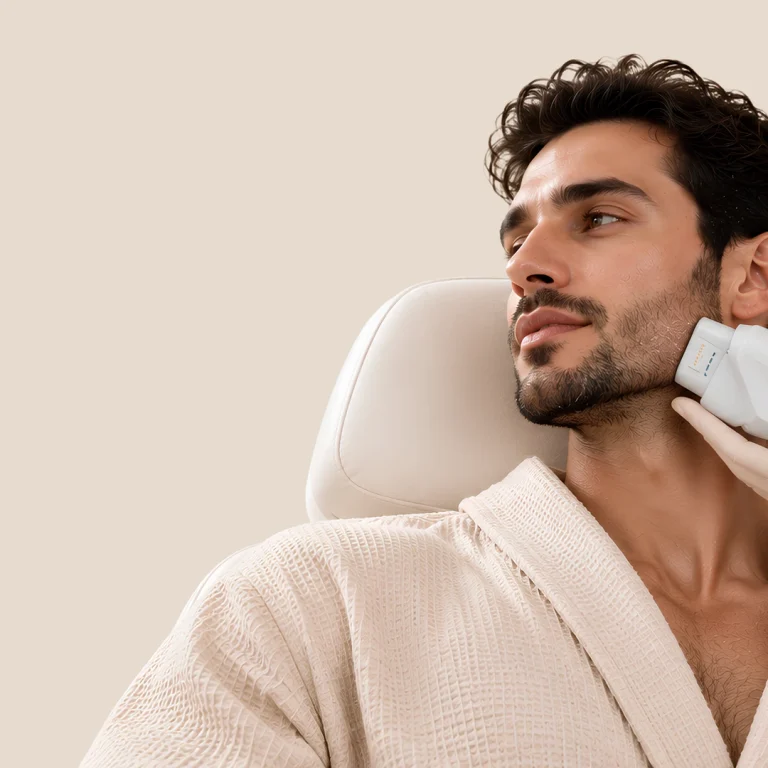 Korean anti-ageing and skin tightening for men at MeOne Aesthetic Clinic in Dubai